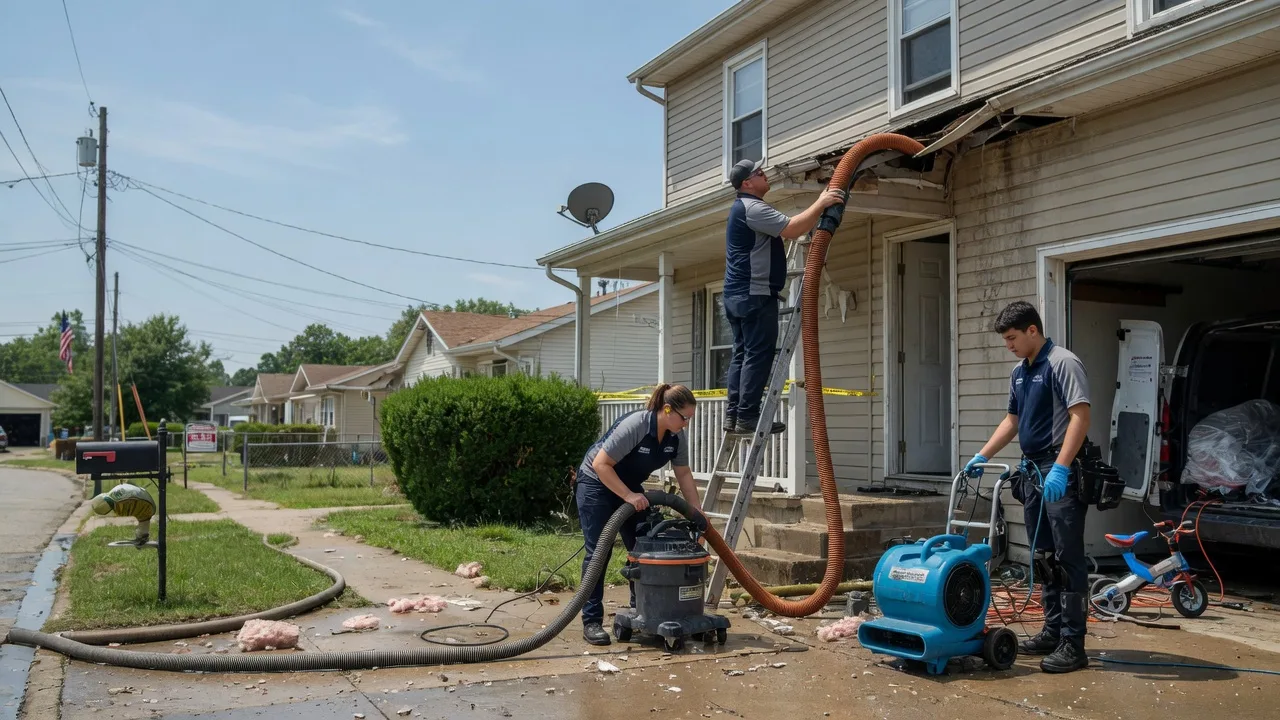 Water Damage Restoration in River Falls, WI near me